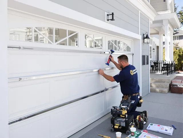Professional garage door installation by Clearwater Garage Door Repair in Clearwater